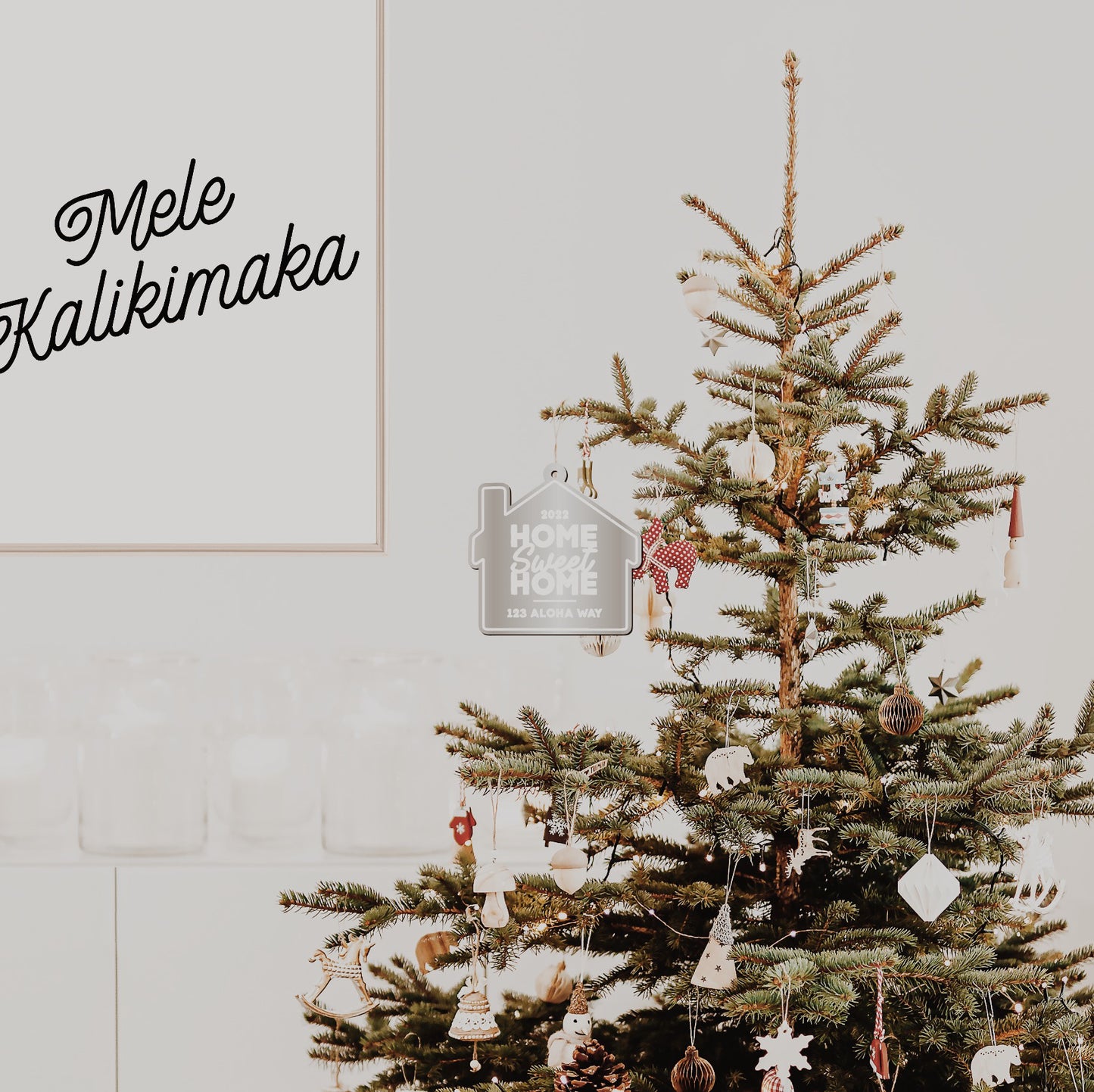 Personalized House Ornament