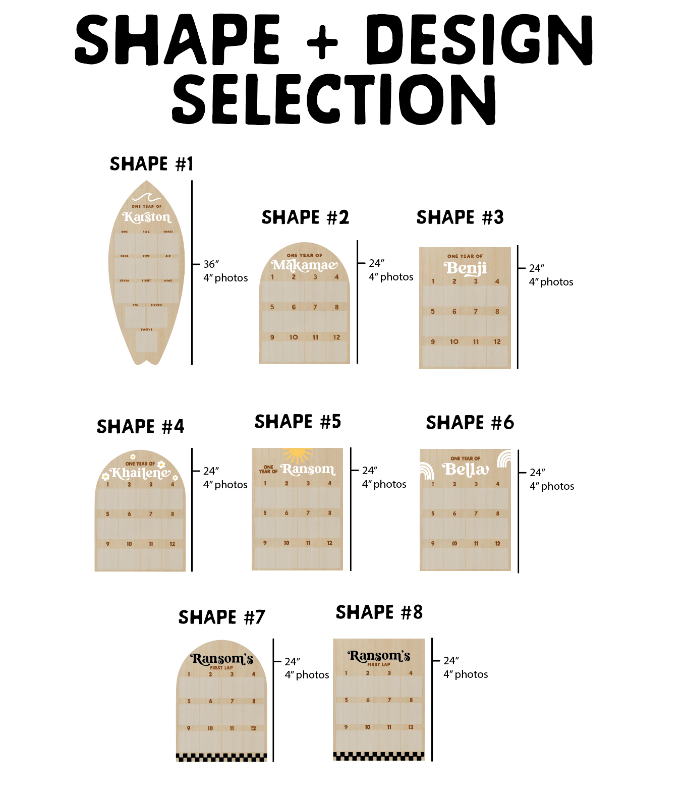 One Year of Baby | First Year Milestones | 1st Birthday Decor