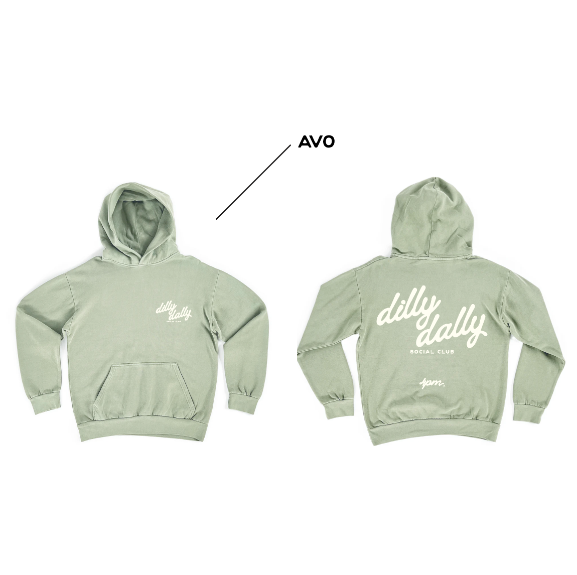 PREORDER | DILLY DALLY Social Heavyweight Hoodie