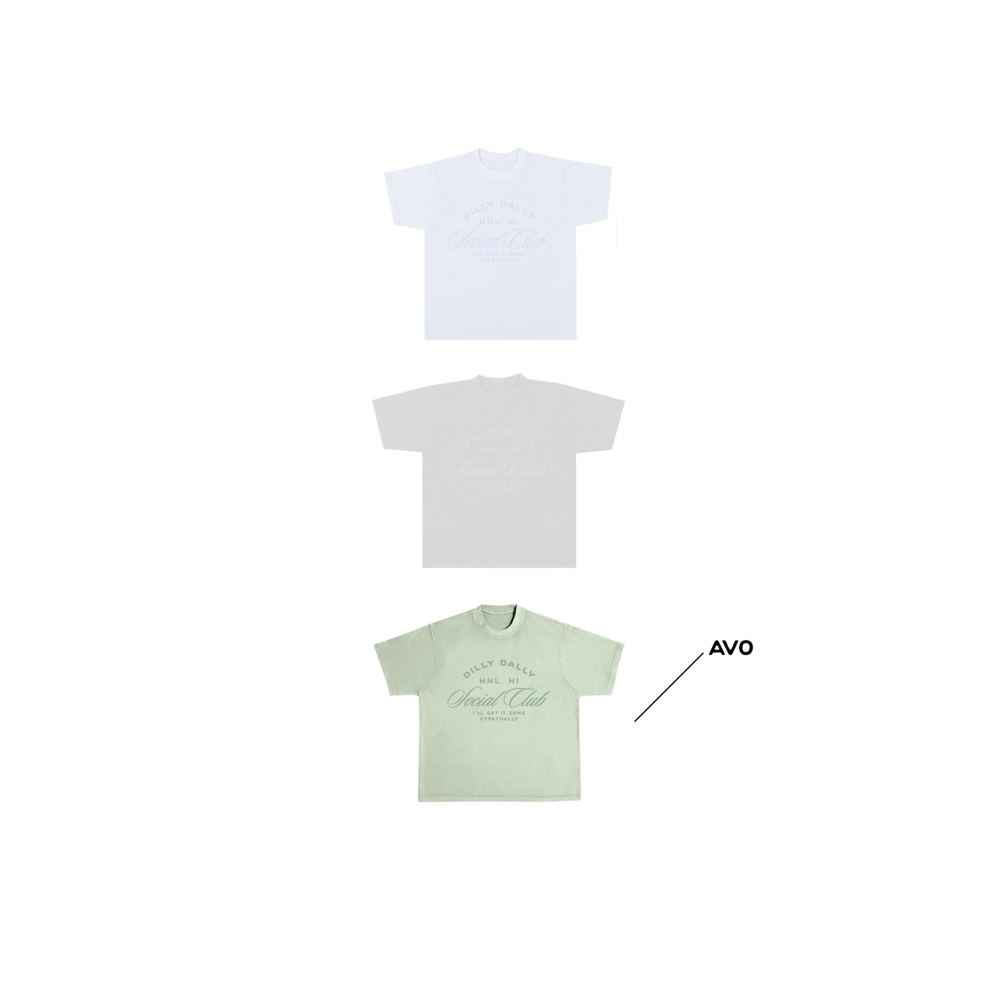 PREORDER | DILLY DALLY Social Club Heavyweight Tee