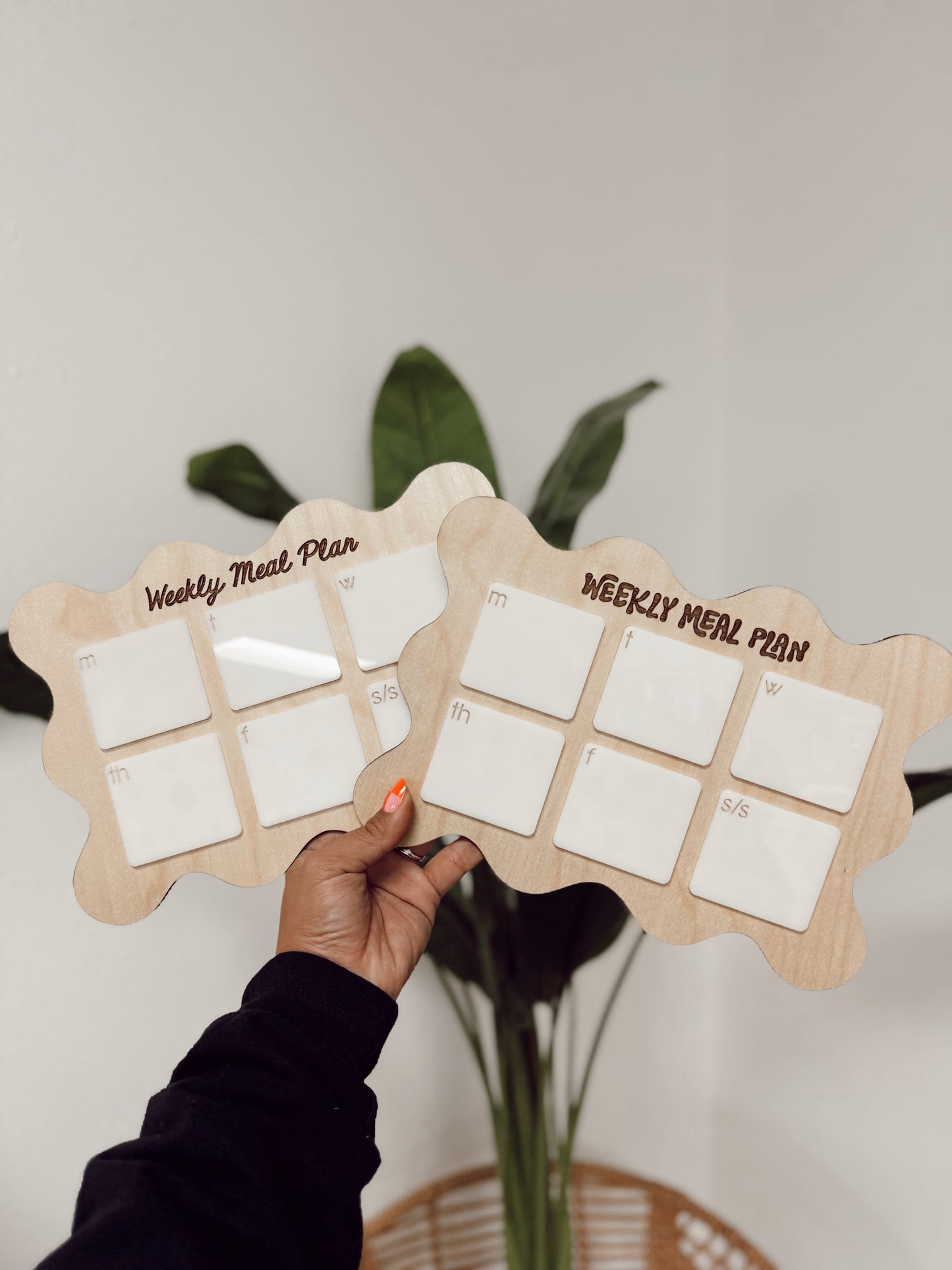 Magnetic Dry Erase Weekly Meal Planner