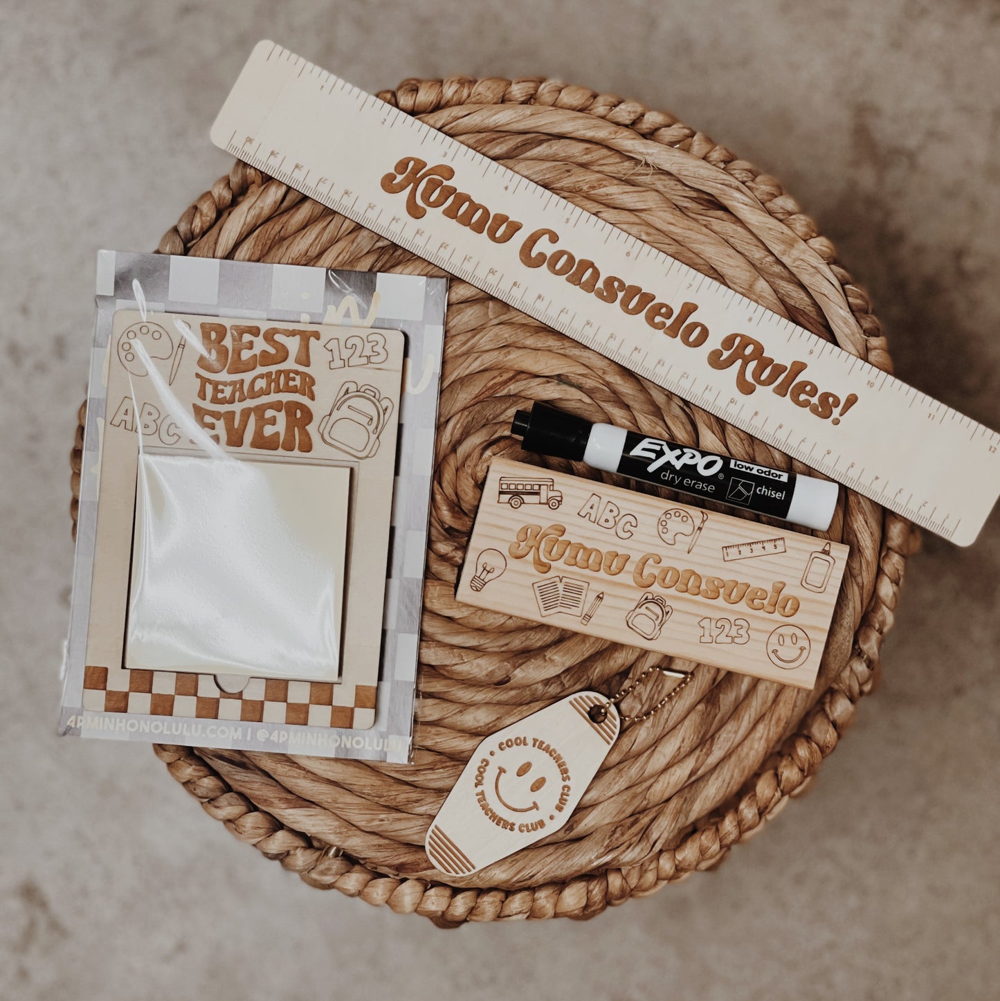 Semi Personalizable Teacher/Educator Goodie Bag