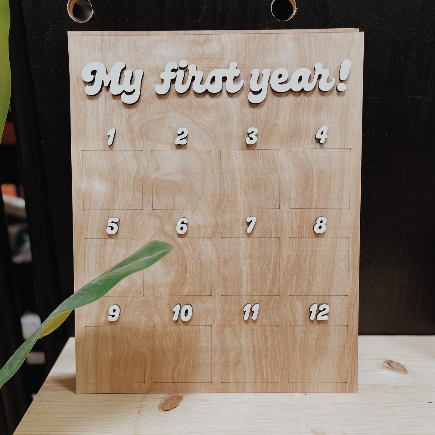 My First Year Sign
