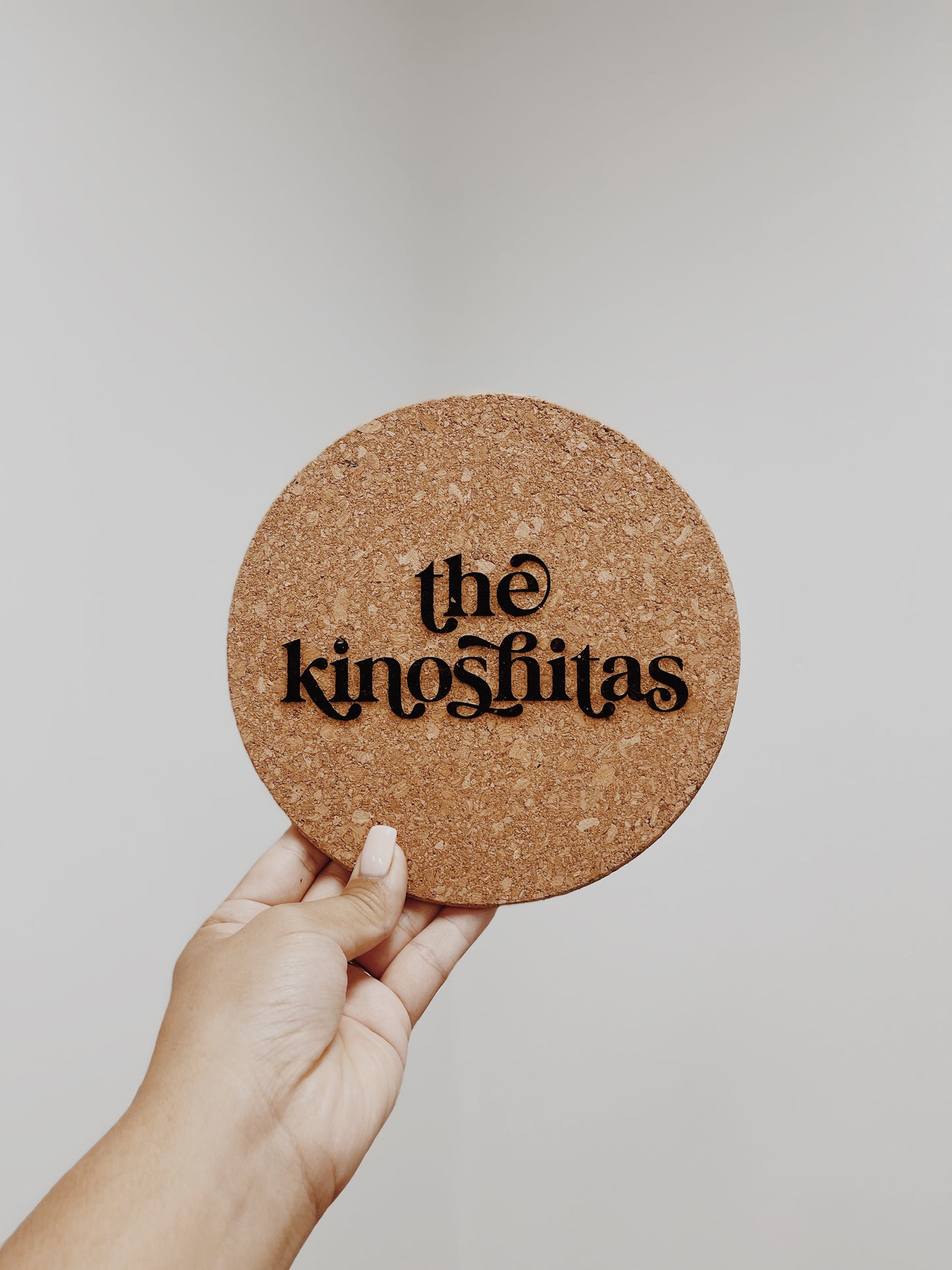 Custom 7” Cork Trivet | Hot Pad