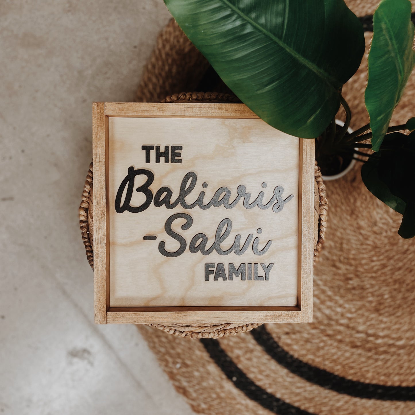 Magnolia Framed Sign
