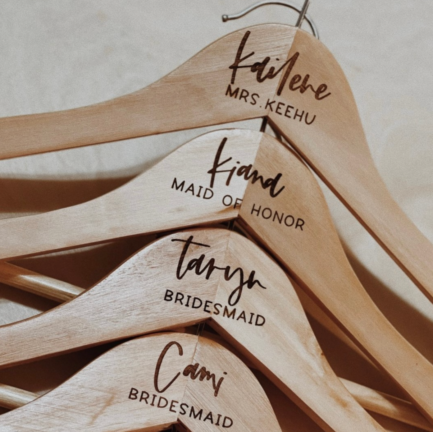 Personalized Wood Hanger