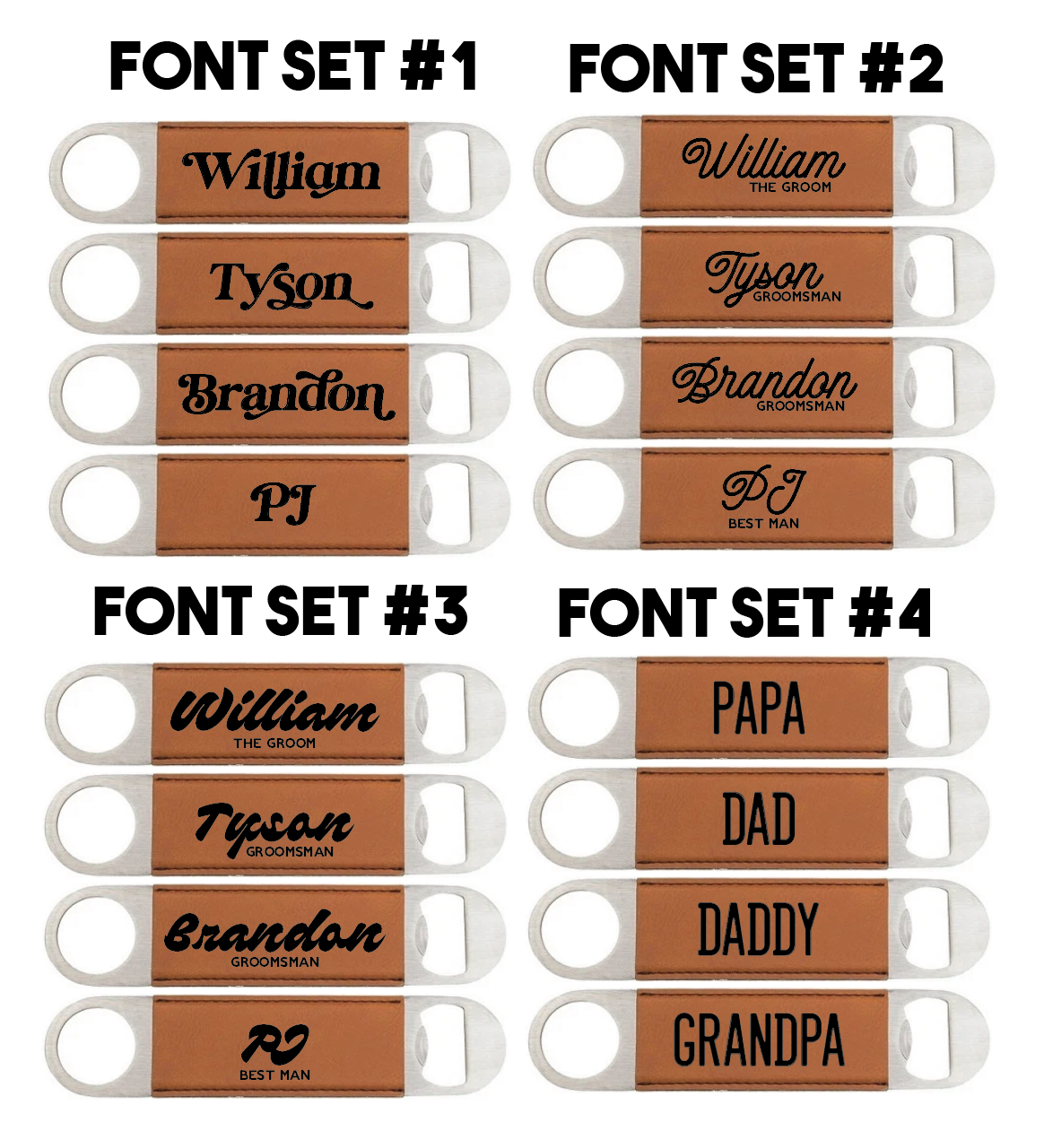 Personalized Bottle Openers