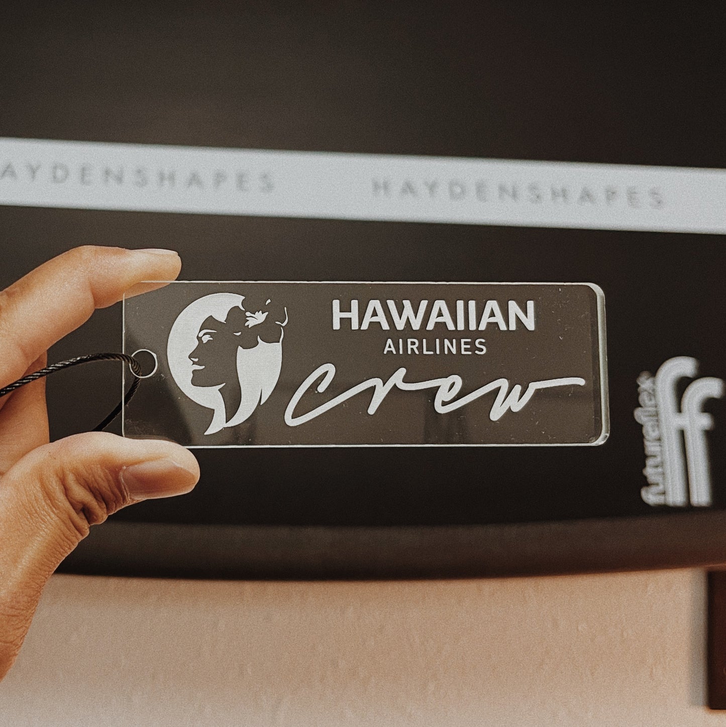 HAL Inspired Acrylic Luggage Tag