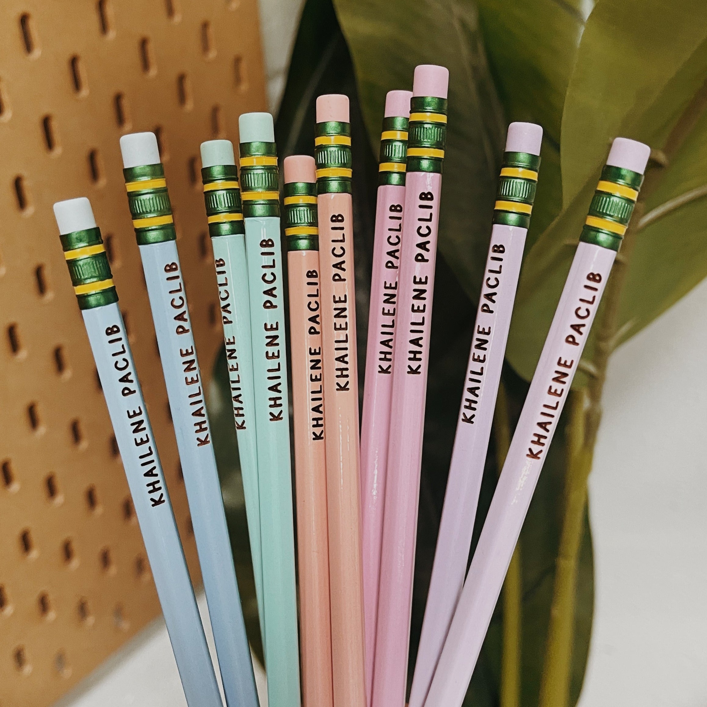 Personalized Engraved Pencils