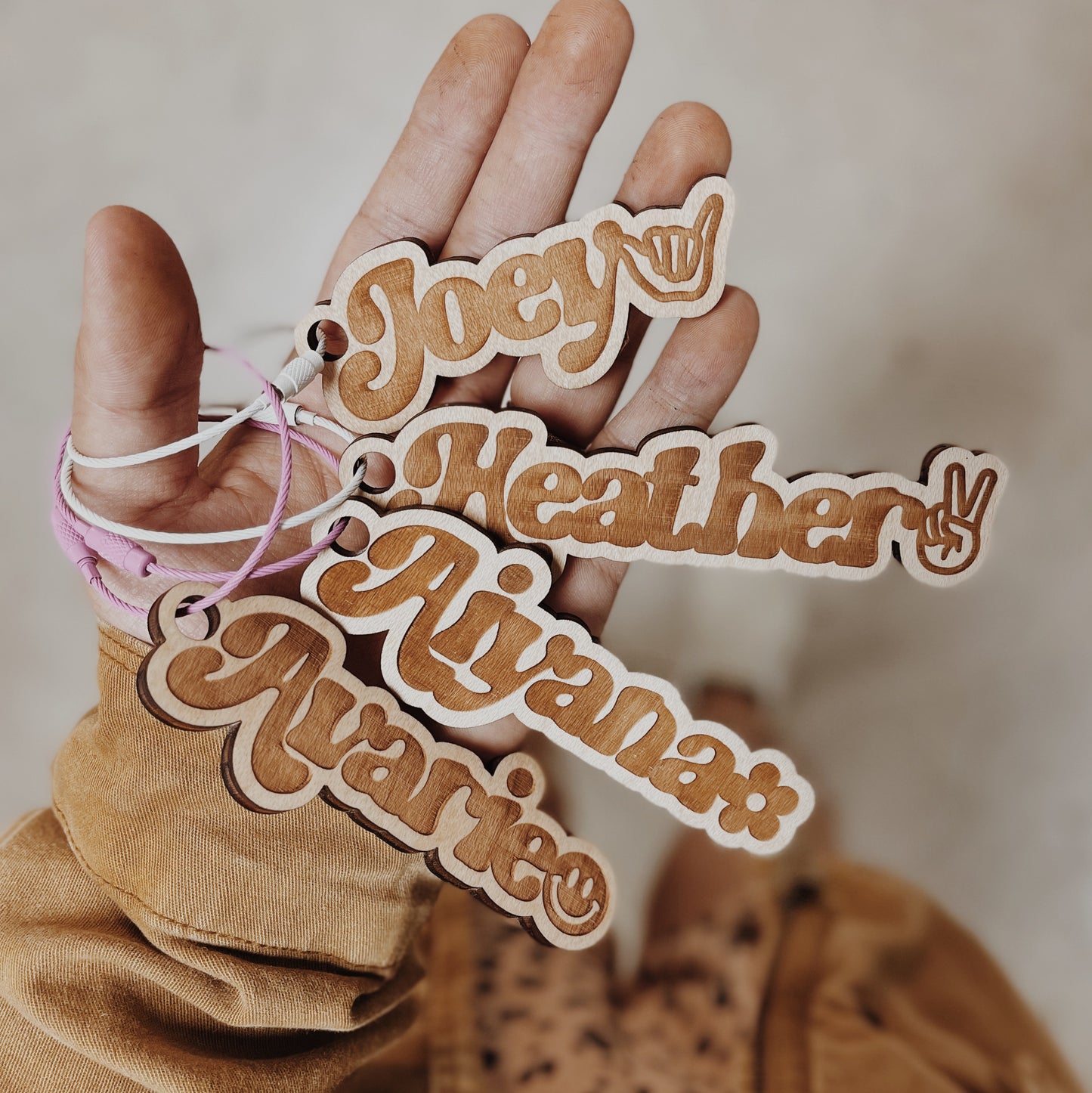 Personalized Wooden Keychain | REALLY COOL