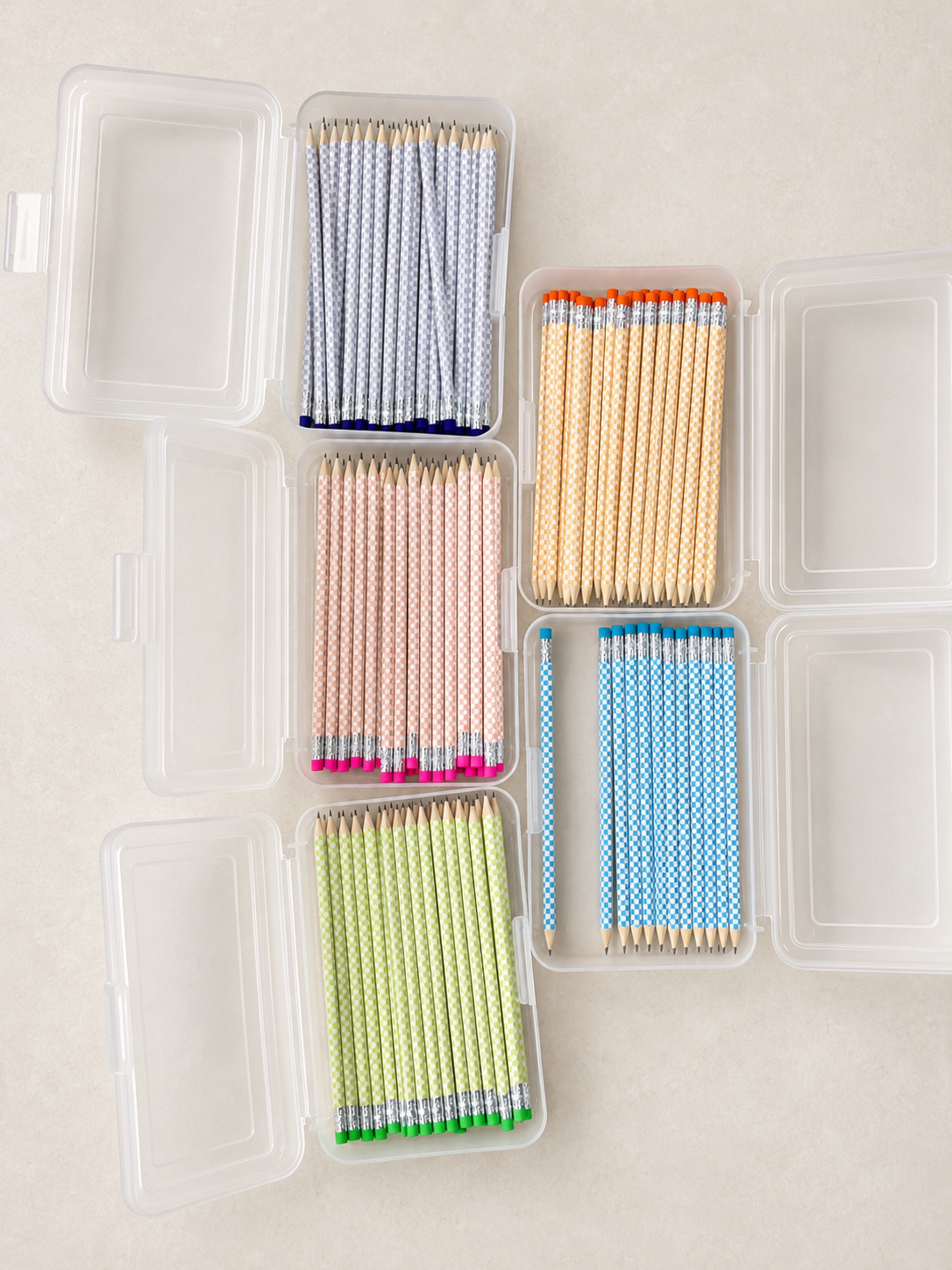 Personalized Engraved CHECKERED Pencils
