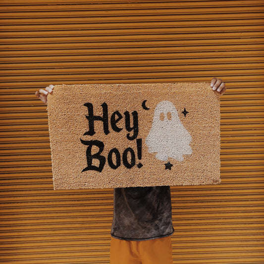 2023 Edition | "Hey Boo" Halloween Doormat