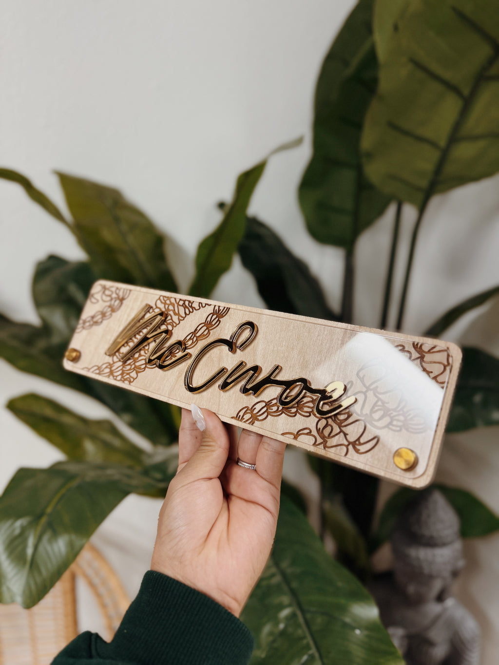 2025 Desk Name Plate