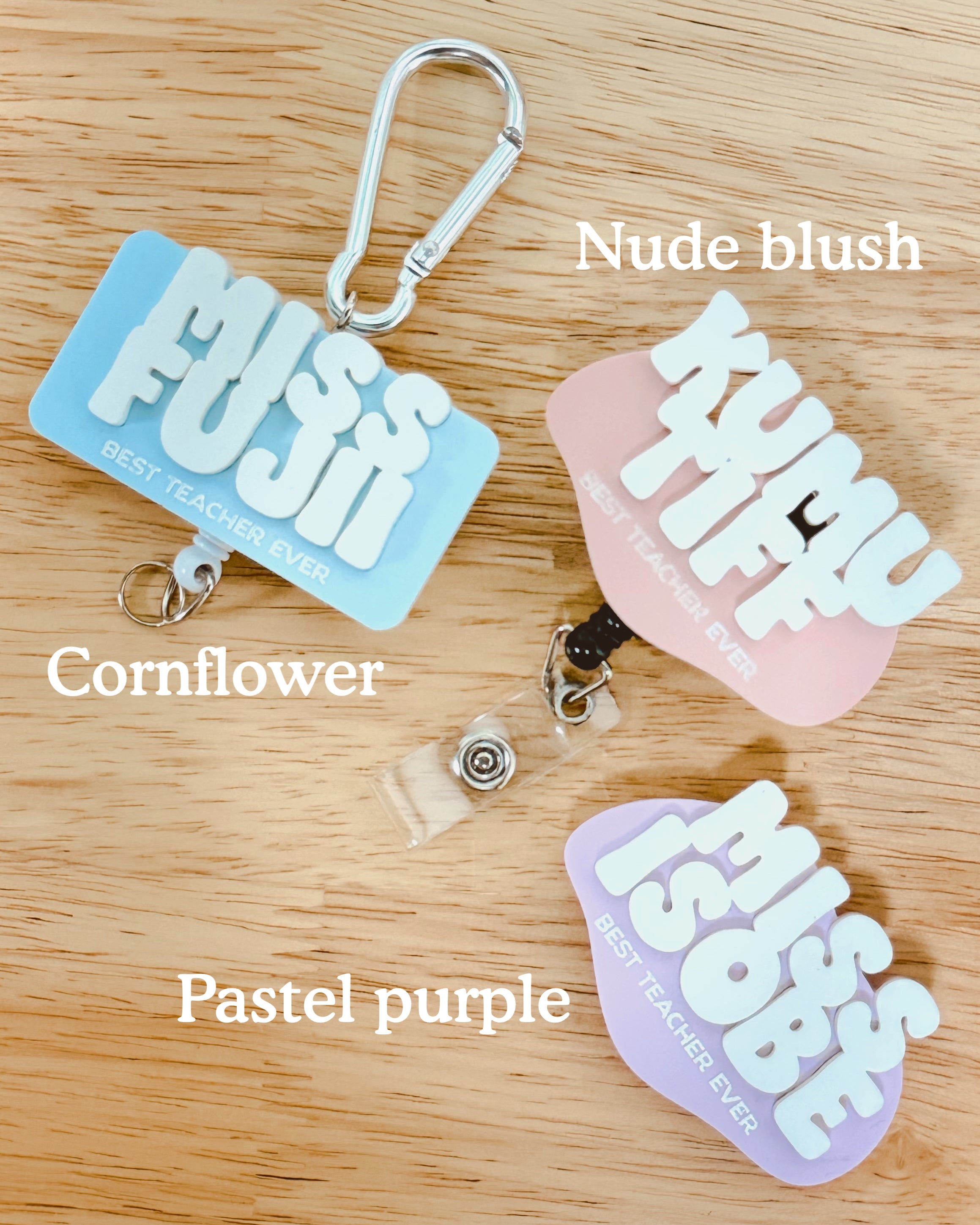 Personalized Name Badge