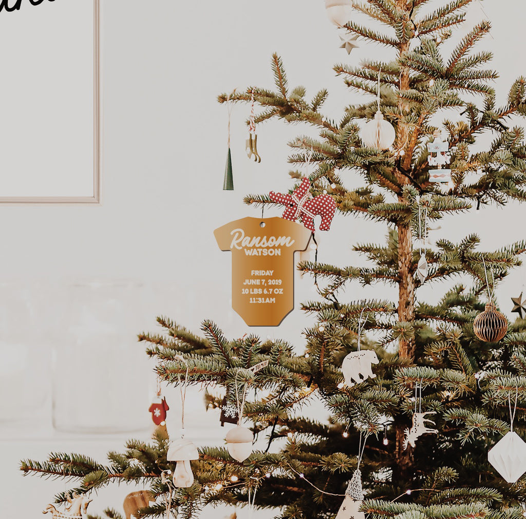 Baby Onesie Ornament