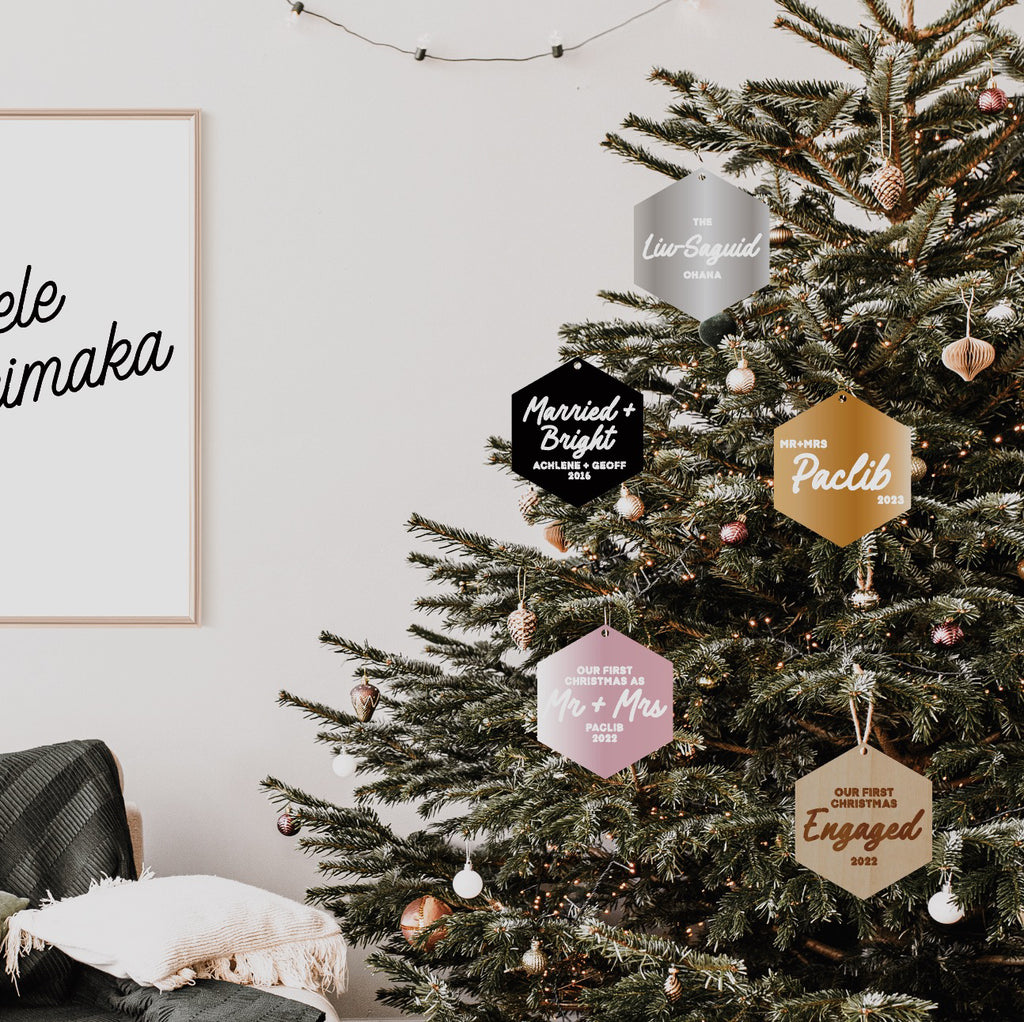 Modern Hexagon Ornament