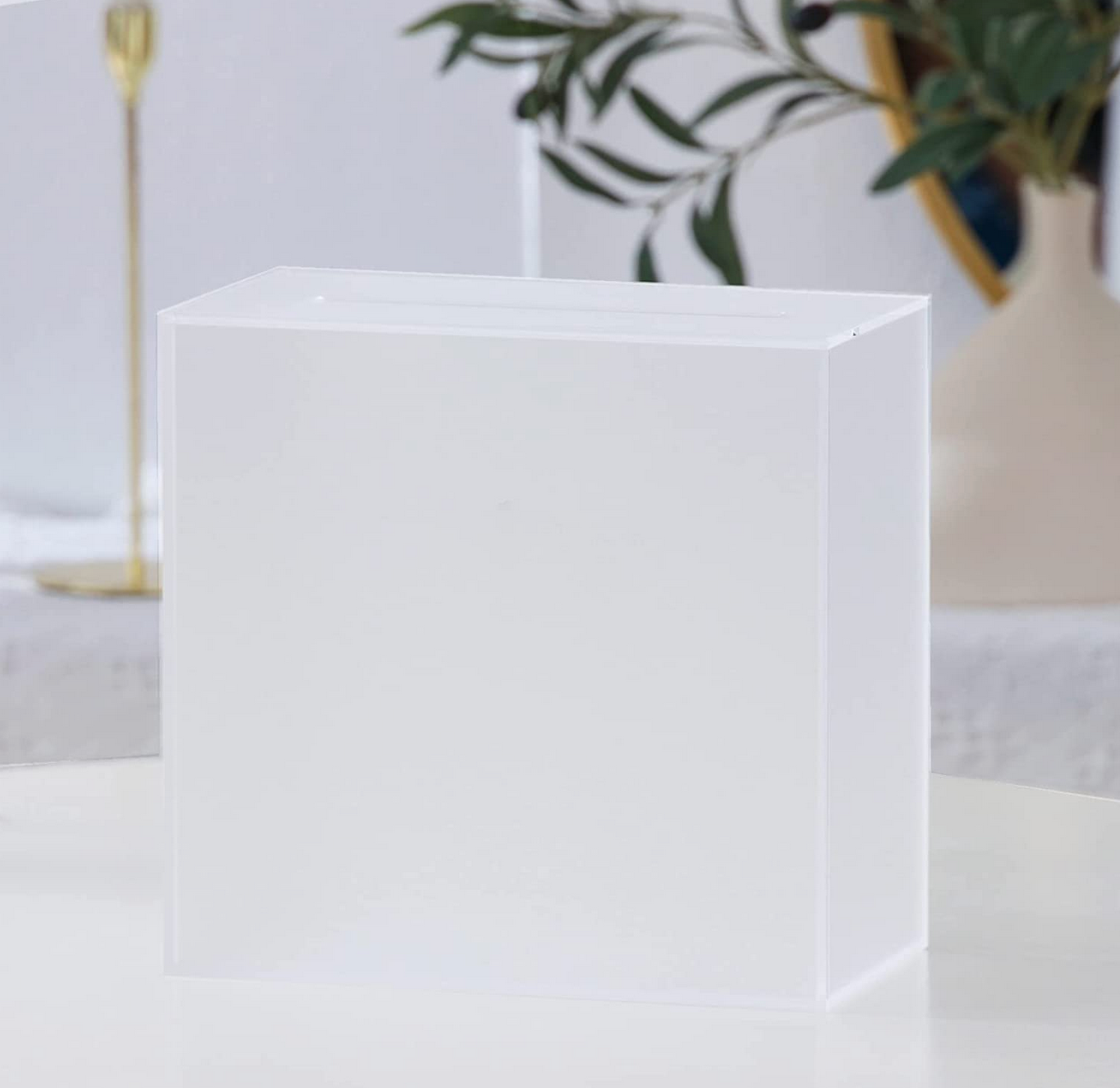 Personalized Acrylic Card Box