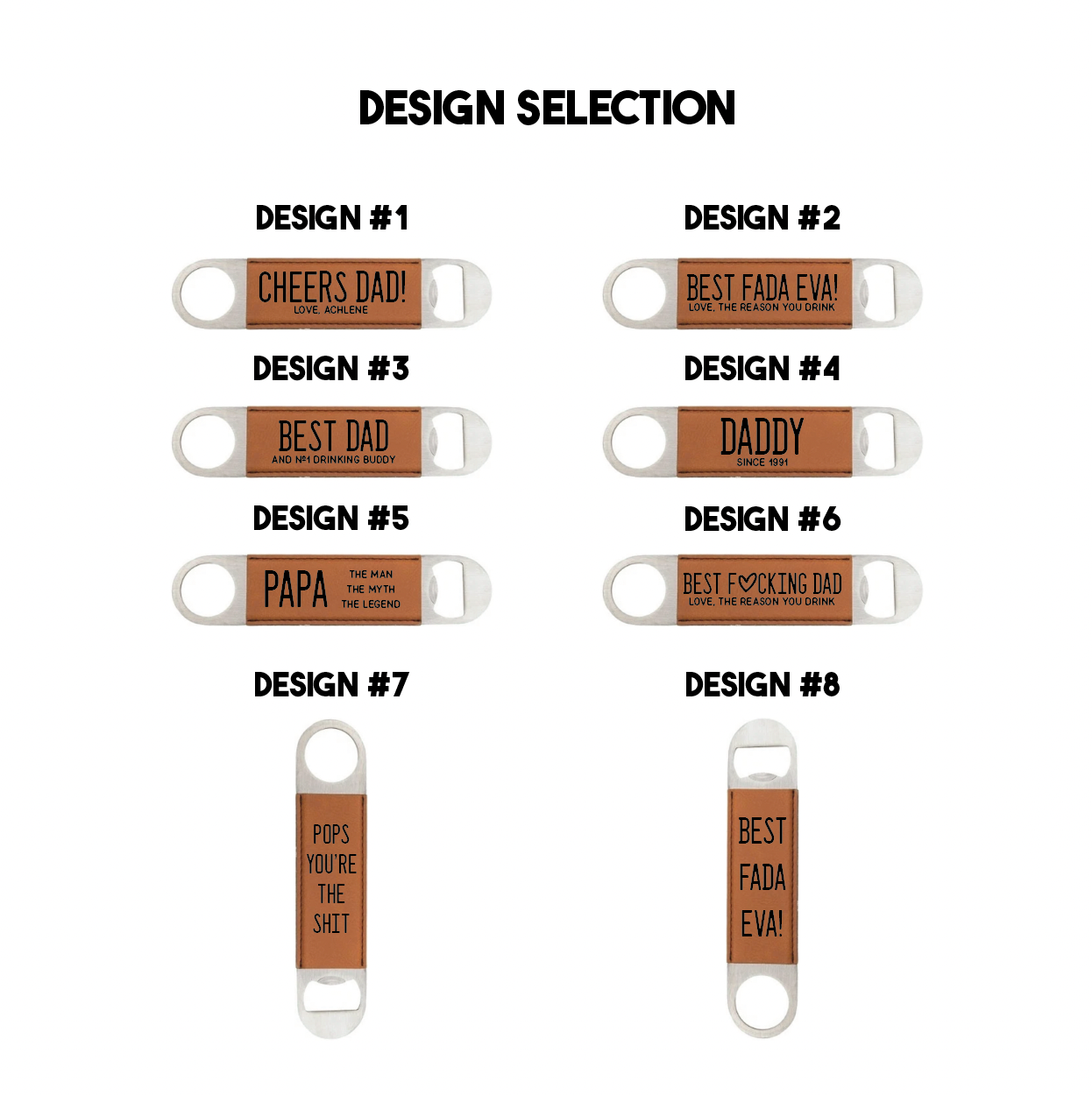 Personalized Bottle Openers | Father's Day Collection
