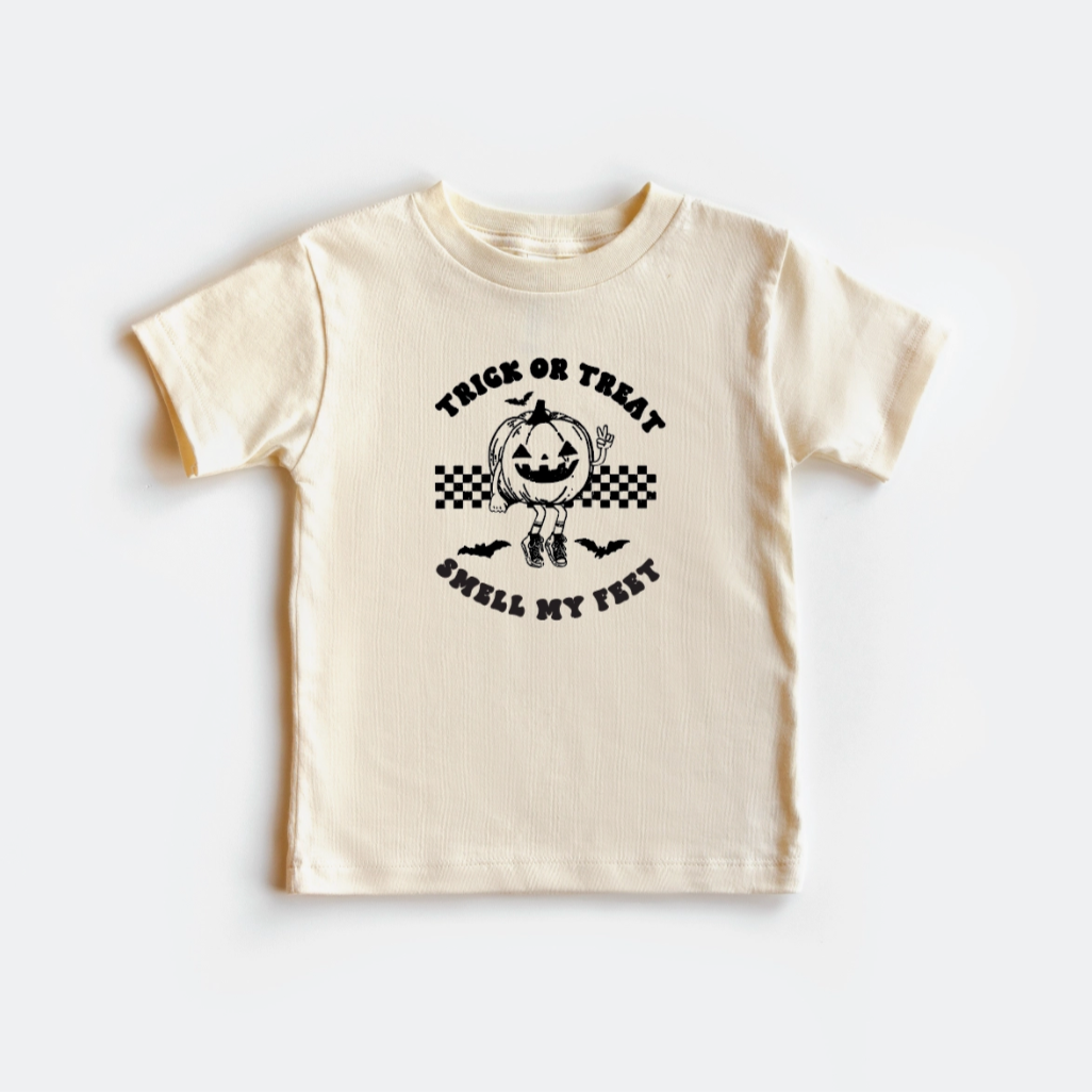 PRE-ORDER Kids "Trick or Treat, Smell My Feet" Tee