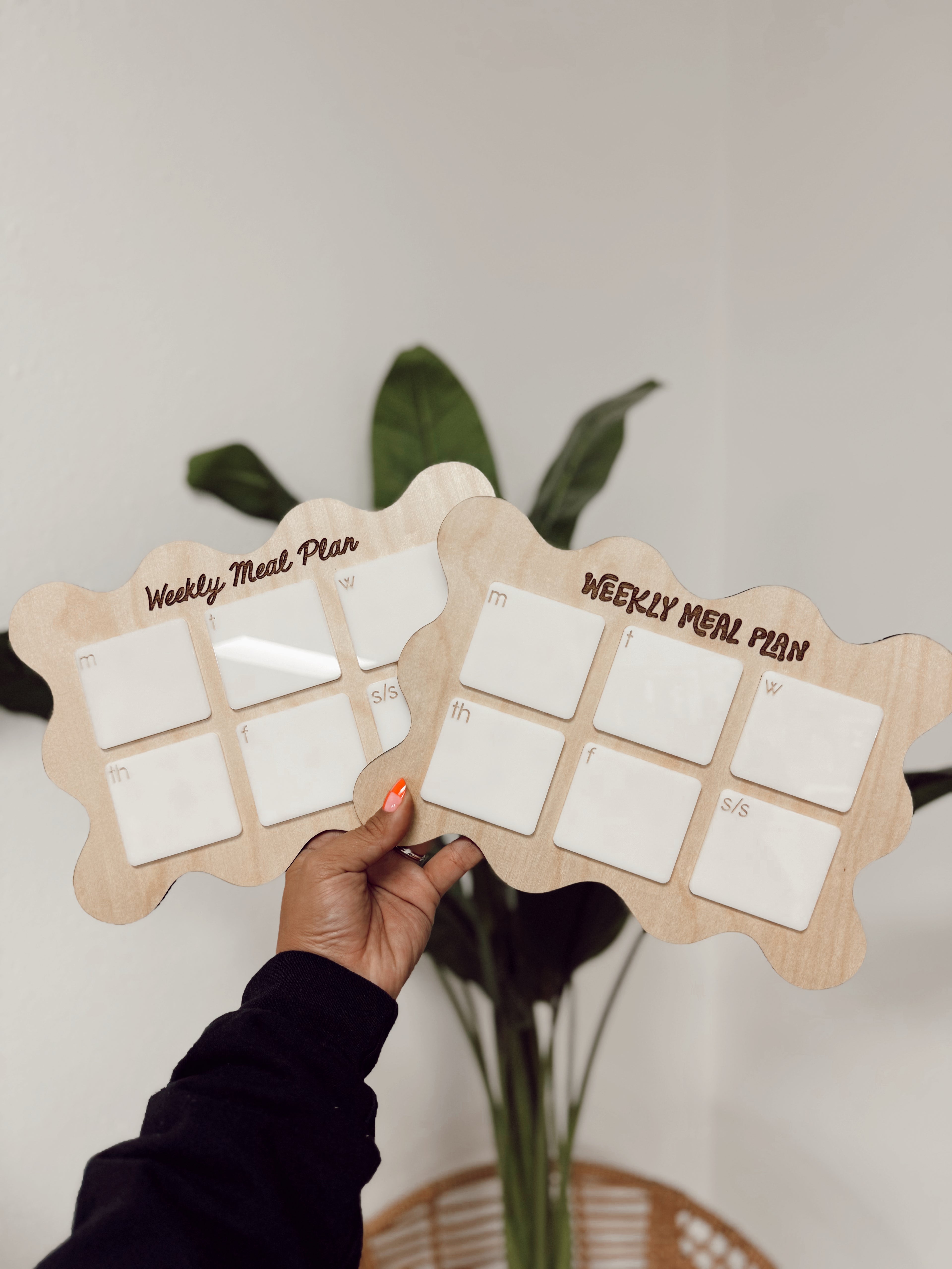 Magnetic Dry Erase Weekly Meal Planner