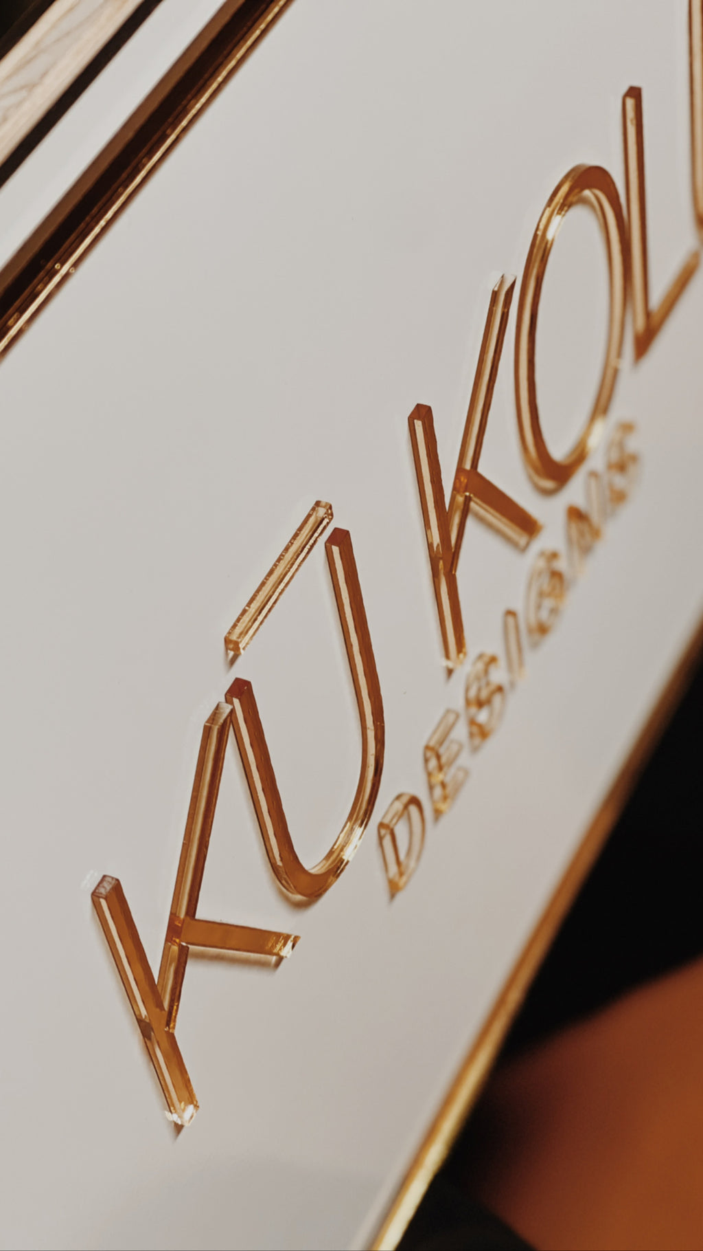 Custom SQUARE/RECTANGLE Business 3D Wood Signage
