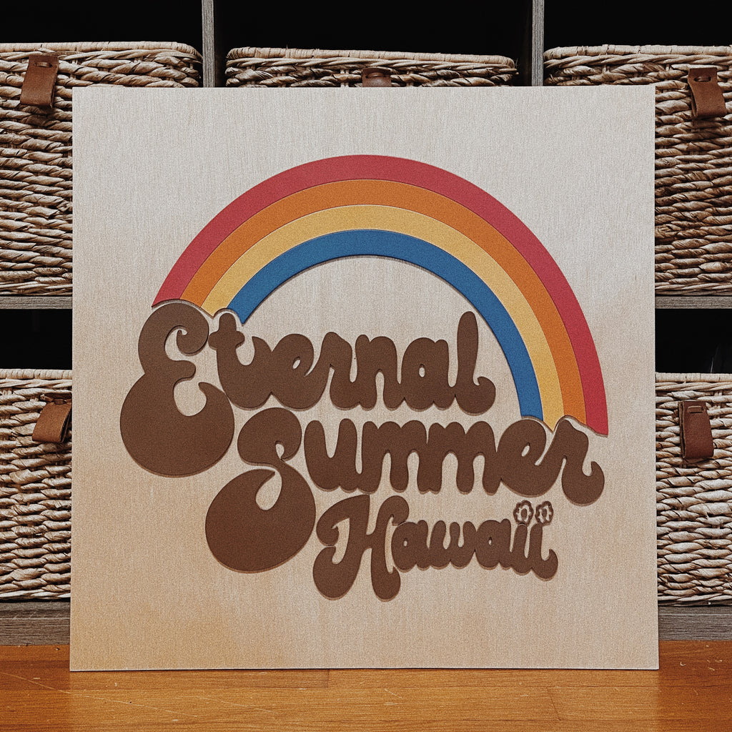 Custom SQUARE/RECTANGLE Business 3D Wood Signage