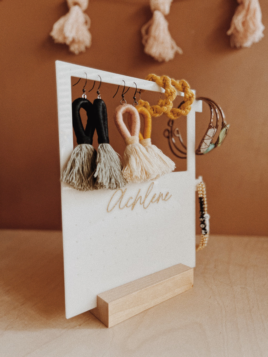 Personalized Jewelry Stand