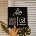 Custom ACRYLIC QR Code / Social Sign