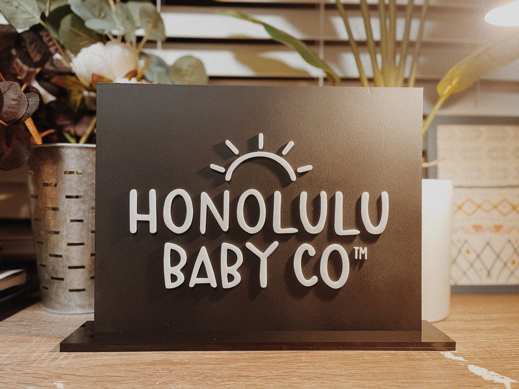 Custom SQUARE/RECTANGLE Business 3D Wood Signage