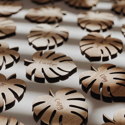 Monstera Place Cards