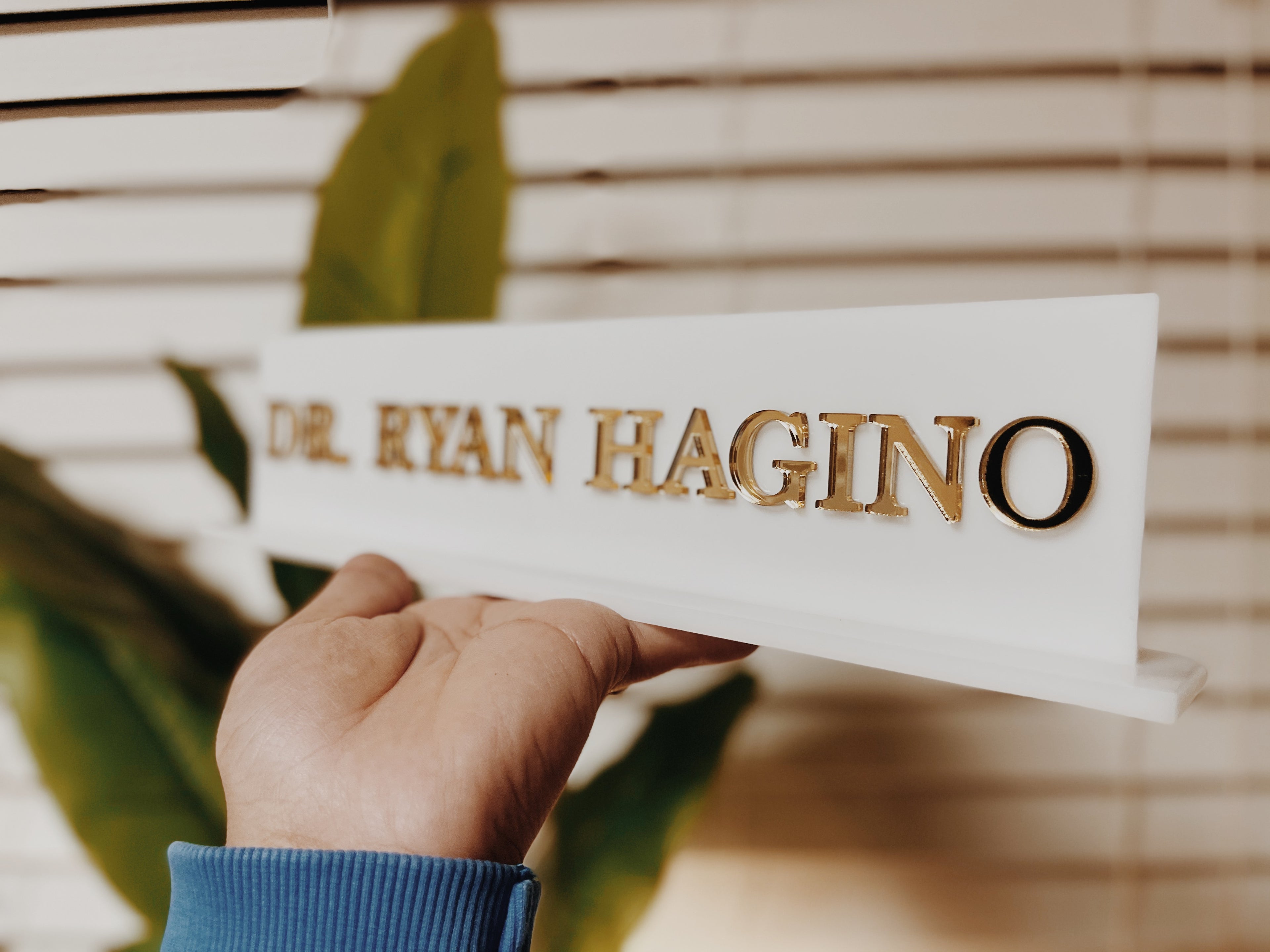 Desk Name Plate