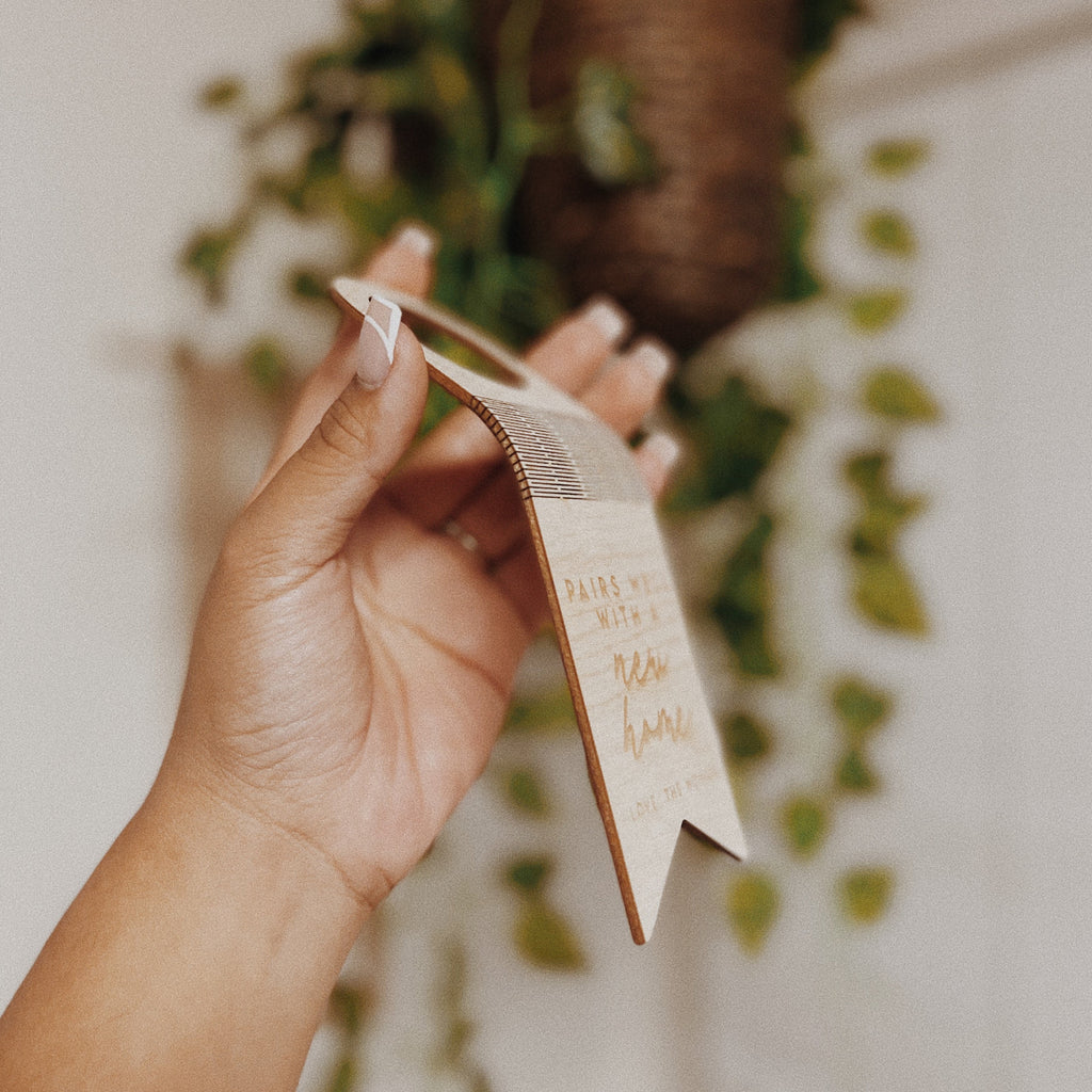 Wooden Bottle Tag