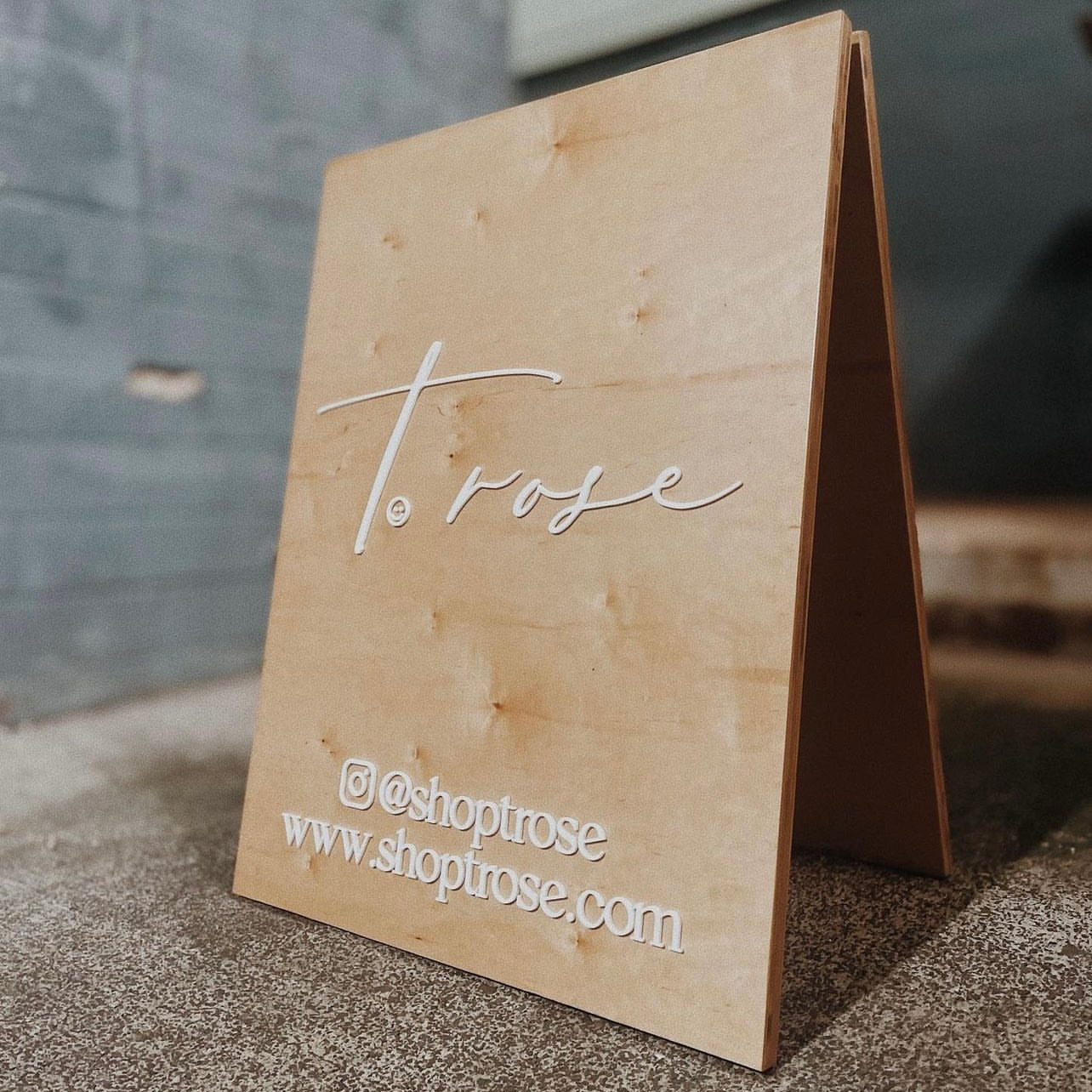 Custom A-Frame – 4PM IN HONOLULU