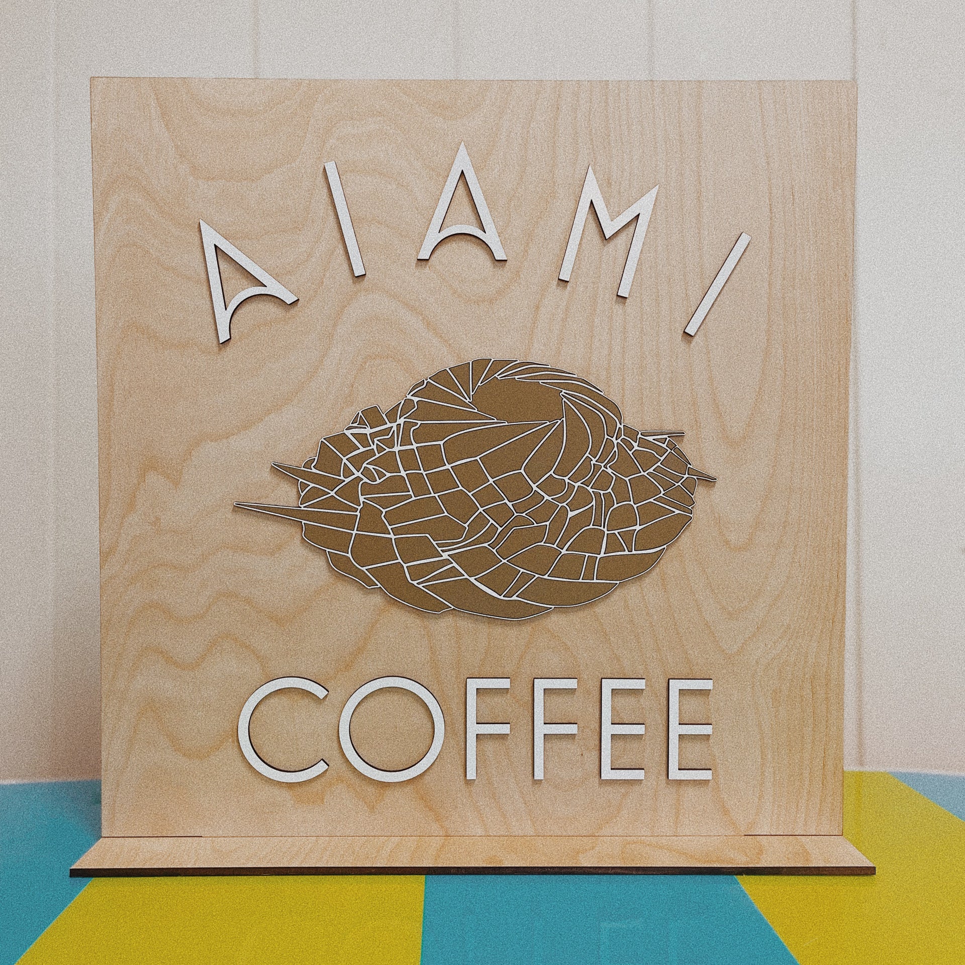 Custom SQUARE/RECTANGLE Business 3D Wood Signage