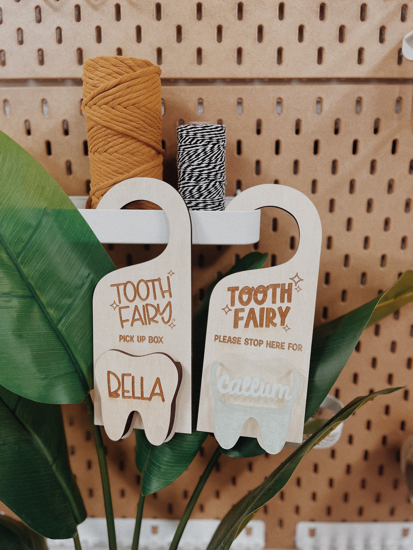 Personalized Tooth Fairy Door Hanger