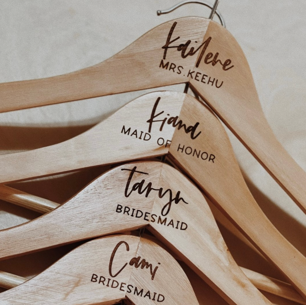 Personalized Wood Hanger