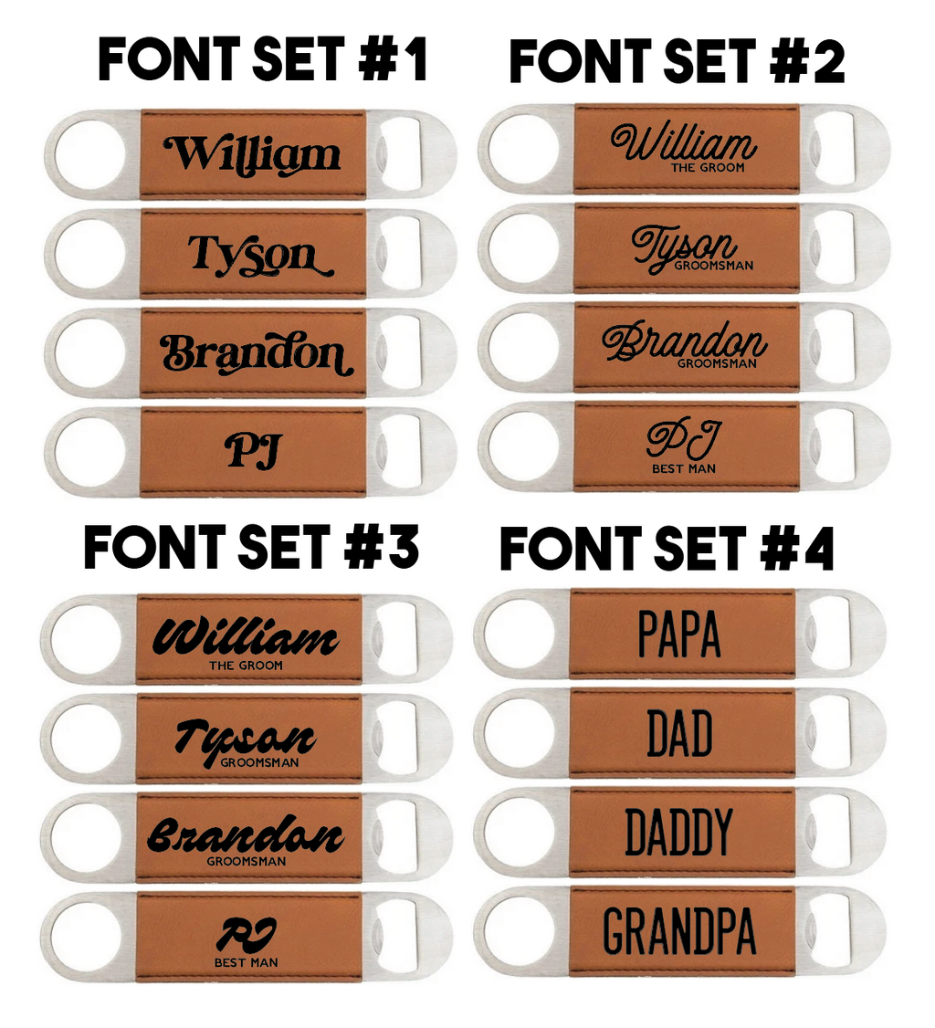 Personalized Bottle Openers
