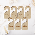 Wooden Baby Clothes Dividers (days of the week)